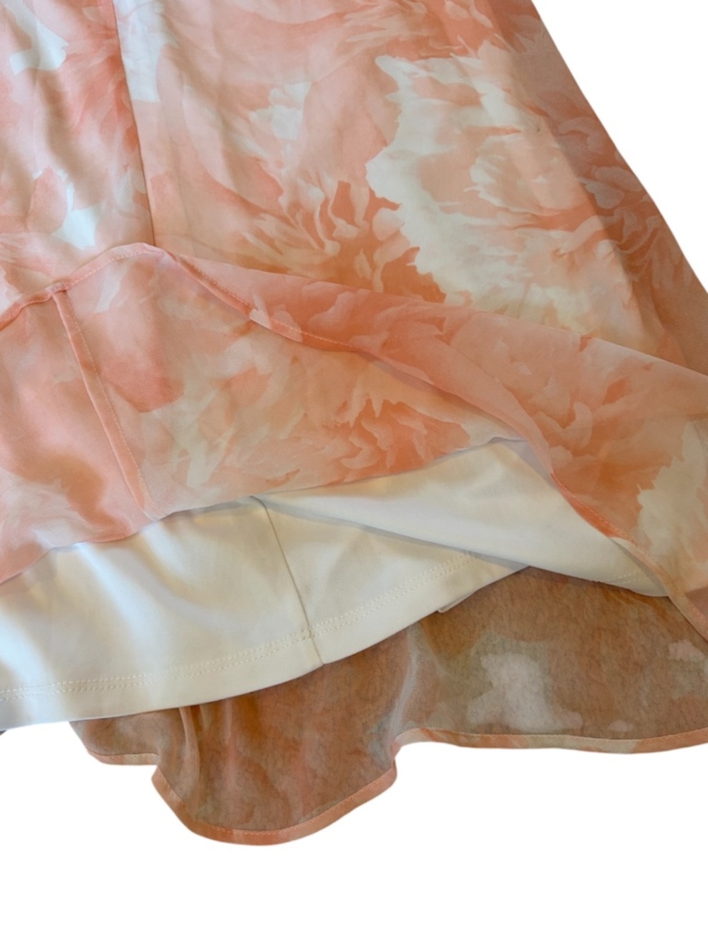 Calvin Klein Pink Floral Dress | Size 6 - Picture 6 of 10